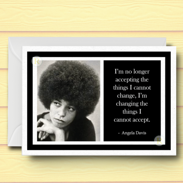 Angela Davis Card